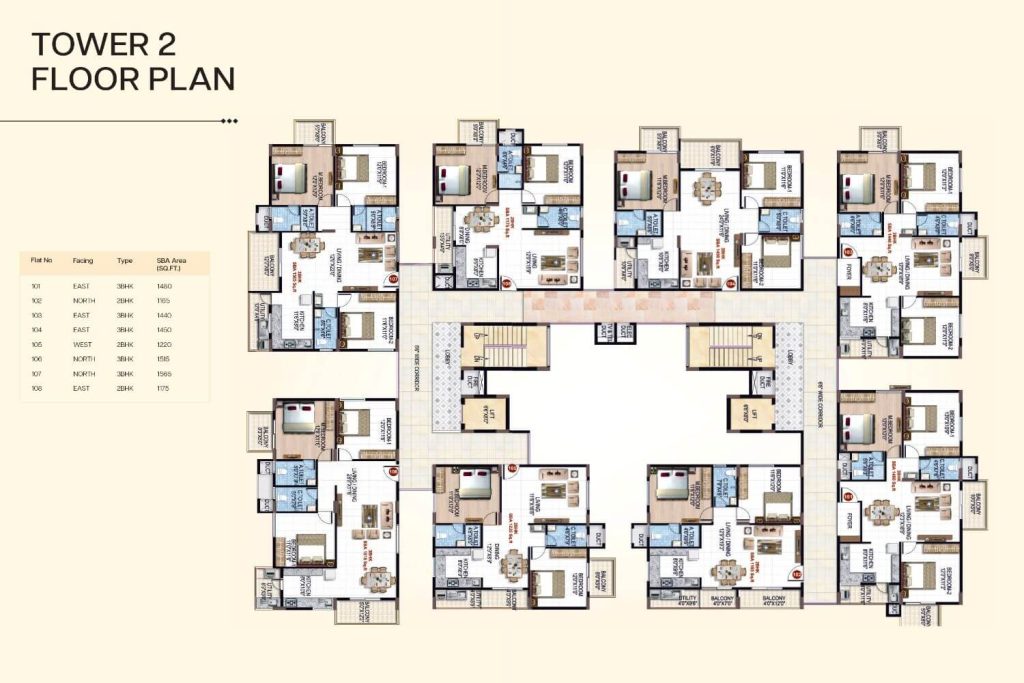 PSR Vanasree Floor Plan2